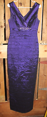 #ad Jessica Howard Formal Purple 10 Long Women#x27;s Dress $60.00