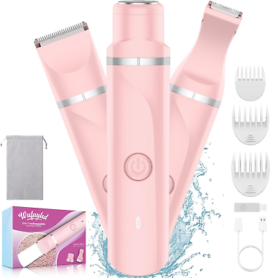 #ad 3 in 1 Bikini Trimmer for Women Painless Facial Hair Removal Electric Razors f $44.99