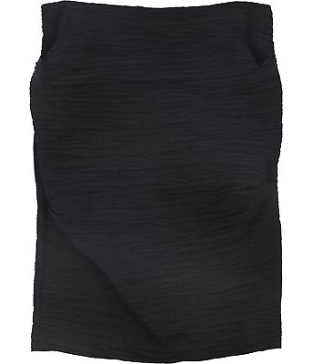 #ad Alex Evenings Womens Pleated Pencil Skirt Black Medium $30.59
