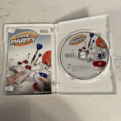 #ad Game Party for Nintendo Wii WII Action Adventure Video Game $4.55