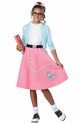 #ad California Costume 50#x27;S POODLE SKIRT CHILD Girls Accessory halloween dress 00628 $8.02