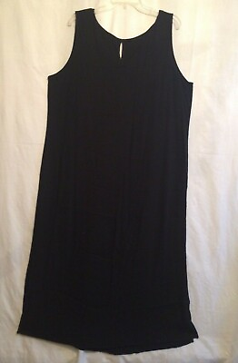 #ad Women#x27;s Dress Black Sleeveless Maxi Dress $22.00