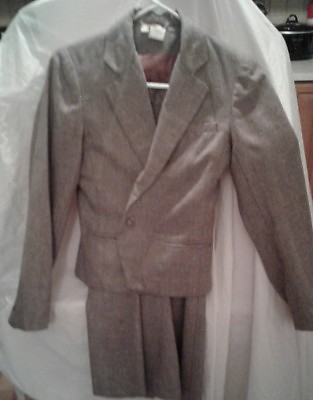 #ad Womens Gray Suit Jacket and Skirt Size Medium $27.99