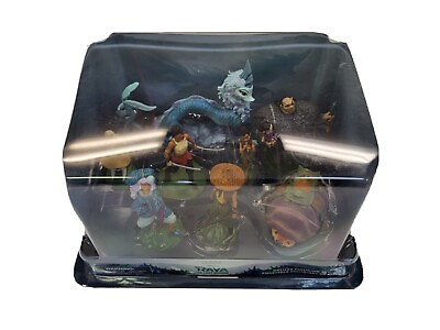 #ad Disney Raya and The Last Dragon 8pc Deluxe Figurine Set $20.28