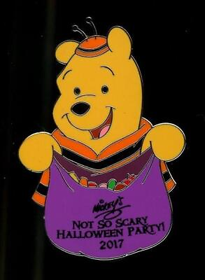 #ad WDW MNSSHP Mickey#x27;s Not So Scary Halloween Party 2017 Mystery Pooh Disney Pin $24.95