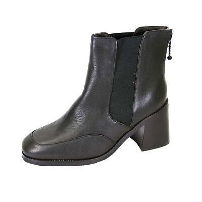 👢 PEERAGE Cheyenne Women#x27;s Wide Width Leather Dress Ankle Boots 👢 $39.11