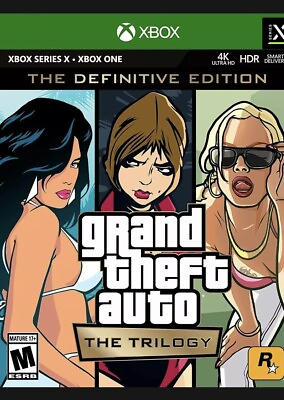 Grand Theft Auto: The Trilogy The Definitive Edition Xbox One Xbox Series X $20.00
