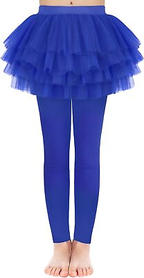 #ad JOCMIC Toddler Girls Tutu Skirt Leggings Pant with Ruffle Kids Footless Culotte $38.49