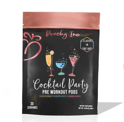#ad Cocktail Party Preworkout Pods Dietary Fitness Supplement Edible Optimum $27.99