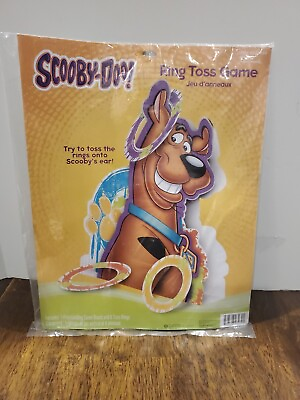 Vintage 1998 Scooby Doo Party Express By Hallmark Ring Toss Game New In Package $19.99