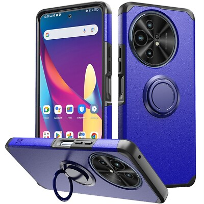 #ad For TCL 50 XL 5G Case Cover Dual Layered Rugged Phone Cover with Ring stand $9.99