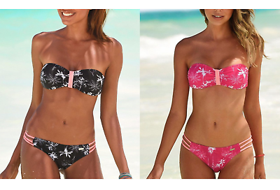 #ad Sexy Women#x27;s Halter Bikini Set Push Up Bra Swimwear Swimsuit Bathing Beachwear $14.03