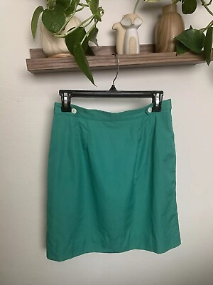 #ad Ralph Lauren Size 10 Cotton Skirt W Pockets $19.40