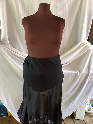 #ad J.B.S. Women’s Skirt 14 W Black 100% Polyester $12.95
