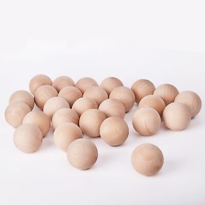 #ad #ad Wooden Balls 25 Pack 2 Inch Wooden Balls for Crafts Unfinished Round Wood Sph... $40.97