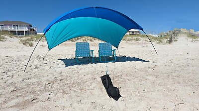 #ad No Wind Beach Shade Accessory Kit Shade amp; Chairs Not Included $19.95