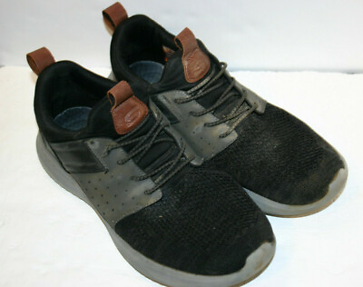 Skechers shoes mens 8 Classic Fit Air Cooled Memory Foam gray black teens boys $16.95