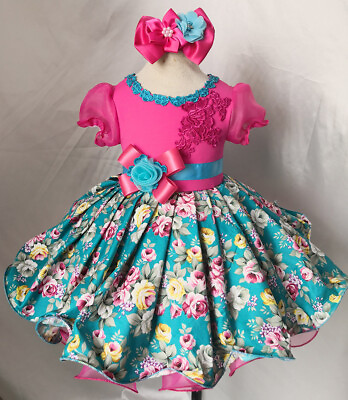 #ad Jenniferwu Tulle Tutu Dress for Toddler Girls Pageant Party Princess Birthday $63.75