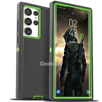 Heavy Duty Shockproof Case For Samsung Galaxy S22 S22 S21 S21 S22 Ultra Cover $8.98