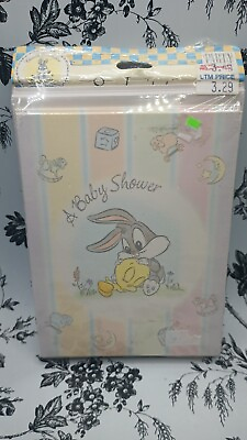 #ad Vtg Hallmark Party Express Baby Shower Invitations Looney Tunes Tweety Bugs $5.00
