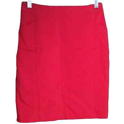 #ad Hamp;M Red Pencil Skirt $25.00