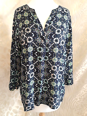 Simply Styled by Sears Women#x27;s TOP Large 3 4 sleeves $12.00
