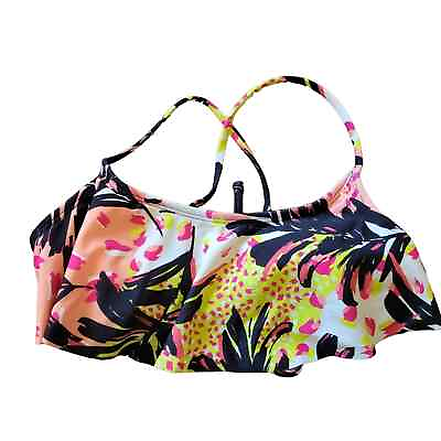 #ad Floral bikini top $12.00