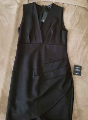 #ad Lulus Black Dress size Large zipper closure on back $23.99