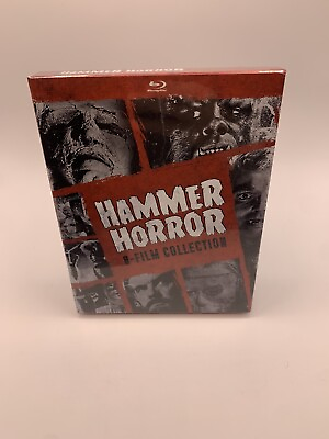 #ad #ad Hammer Horror 8 Film Collection Blu ray Heather Sears *FACTORY SEALED* W Slip $20.99