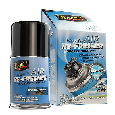 #ad Meguiars G16602 Whole Car Air Re Fresher Odor Eliminator  Sweet Summer Breeze $11.25