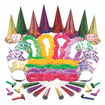 Jewel New Year#x27;S Eve Party For 100 Party Supplies 200 Pieces $171.65