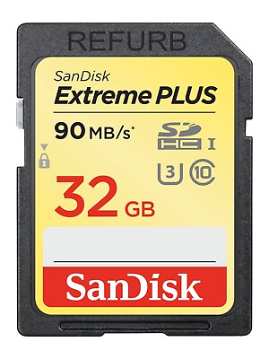 #ad SanDisk Extreme PLUS 32GB SD USH I Memory Card $5.99