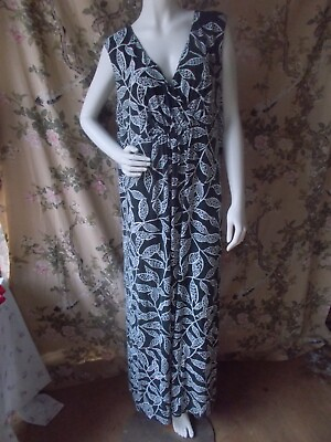 Unbranded Rayon Sleeveless Sundress Dress 2X Size 55quot; long $27.00