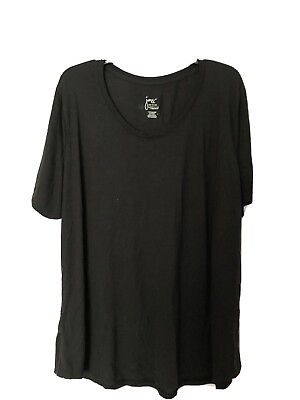 Just My Size JMS Women#x27;s 4X Plus Size Shirt Short Sleeve $11.01