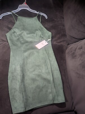 #ad Women#x27;s Small Green Cocktail Dress Brand Blāshe $30.00
