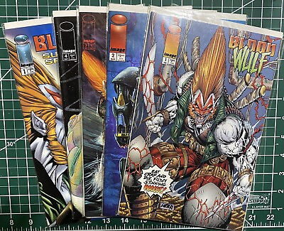Blood Wulf #1 4 Mini Series Plus Summer Special #1 Image $25.00