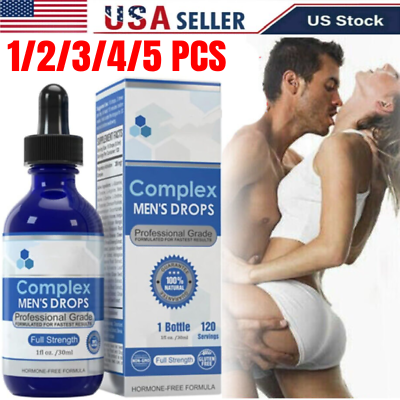 #ad 1 2 3 5X Nexusbio Labs Complex Men#x27;s Drops Secret Drops For Strong Men 30ML $2.99