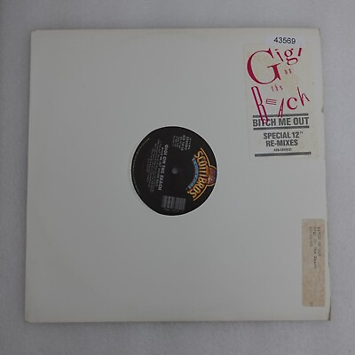 #ad #ad Gigi On The Beach Bitch Me Out PROMO SINGLE Vinyl Record Album $5.77