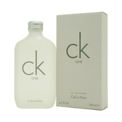 #ad CK ONE by Calvin Klein EDT unisex 6.7 oz 6.8 oz New in Box $33.39
