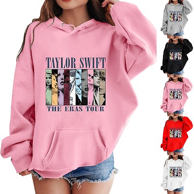 #ad #ad Girls Hooded Sweatshirt Pullover Top Crewneck Hoodies Casual Loose Shirts Blouse $11.66