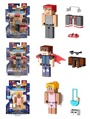 #ad Minecraft Creator Series Figure E Assortment x8P set in box 986E HJG74 $69.98