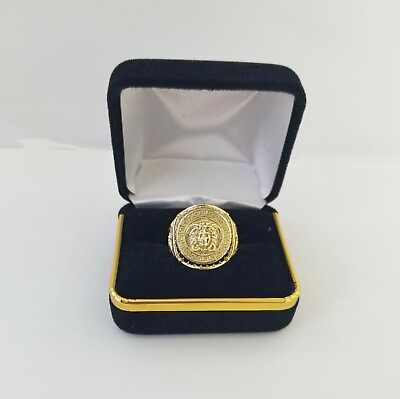 Real 10k gold circular sizable ring 10kt yellow size 11 Casual Circle Band Men $279.00