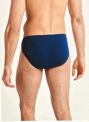 #ad 324 JOCKEY LIFE Med Slate Blue Stretch Cotton RIO String Bikinis Brief #8 $11.01