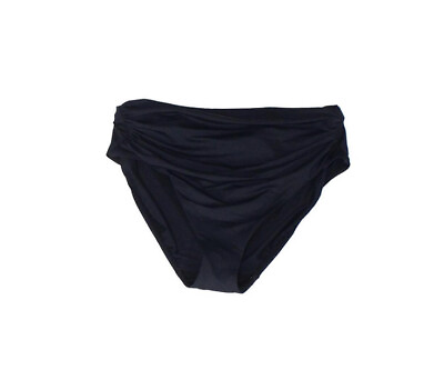 Lauren by Ralph Lauren Swim Plus Bikini Bottom Black 20W New $45.99
