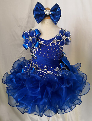 #ad Jenniferwu Toddler Girls Lace Princess Wedding Pageant Two Piece Dress for Baby $83.30