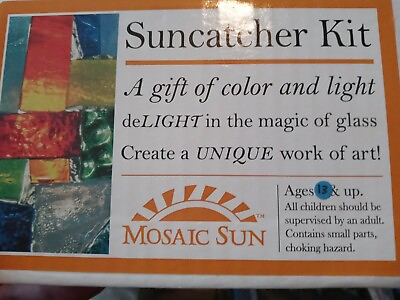 Suncatcher Kit By Mosaic Sun For 13 New $10.00