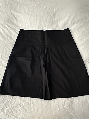 #ad #ad Zara Black Mini Skirt Size M $5.00