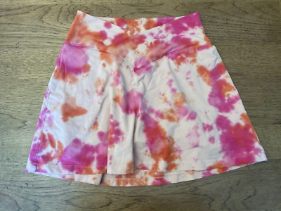 #ad #ad PINK Victoria’s Secret Pink Tie Dye LARGE Cotton V Crossover Skort Skirt VS $14.99