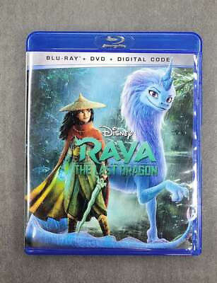 RAYA AND THE LAST DRAGON Blu ray DVDs $8.69