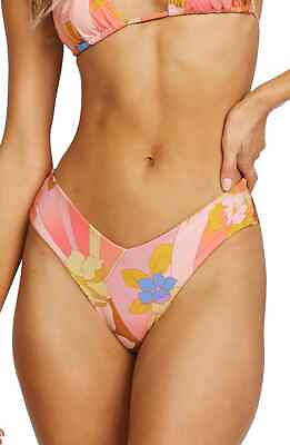 #ad Billabong 280917 Groovy Garden Fiji Bikini Bottoms Size Medium in Multi $33.15